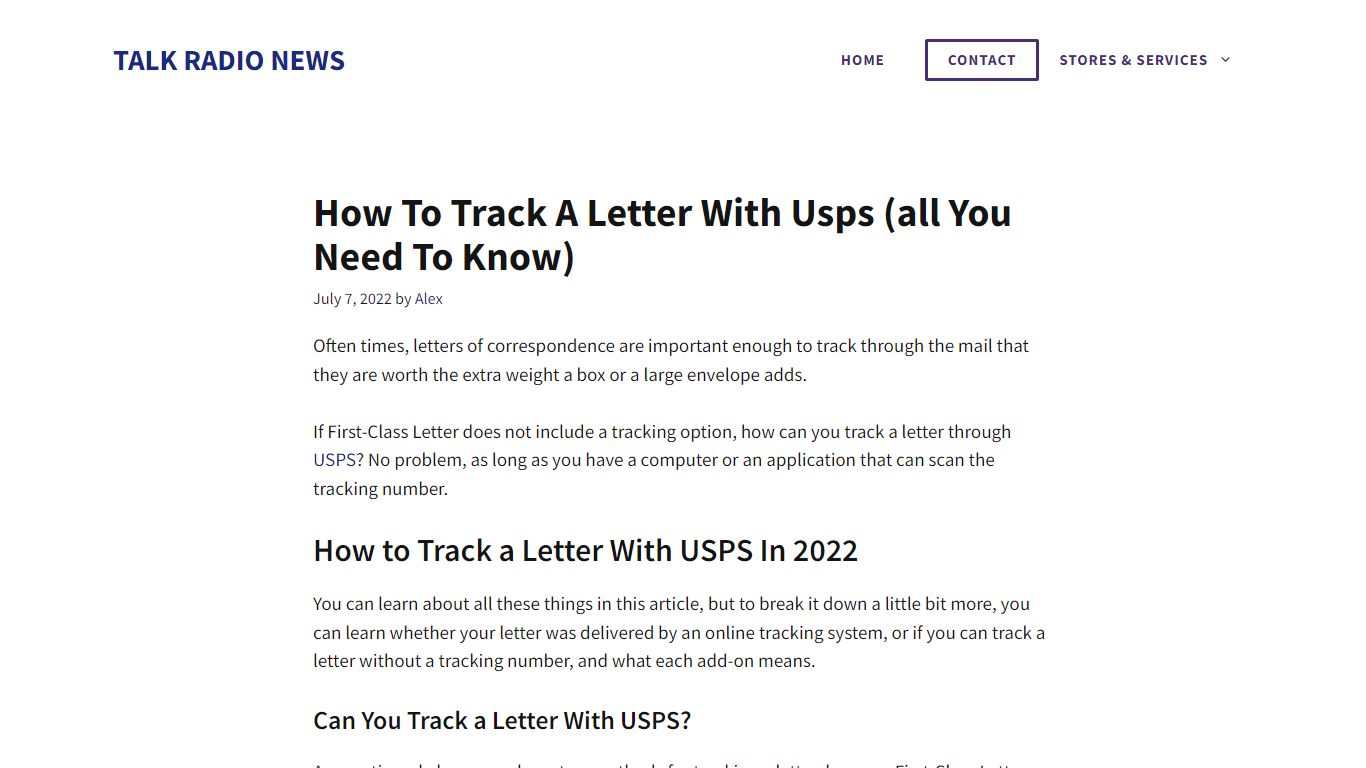 How To Track A Letter With Usps (all You Need To Know)